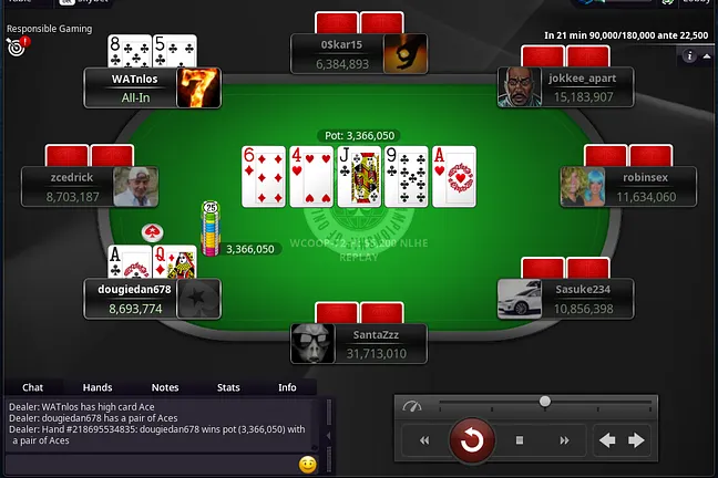 Rudolph eliminated by McAulay