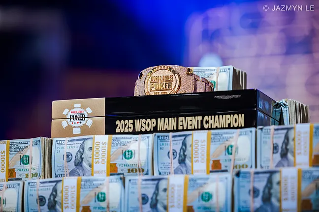 Main Event Bracelet, Money