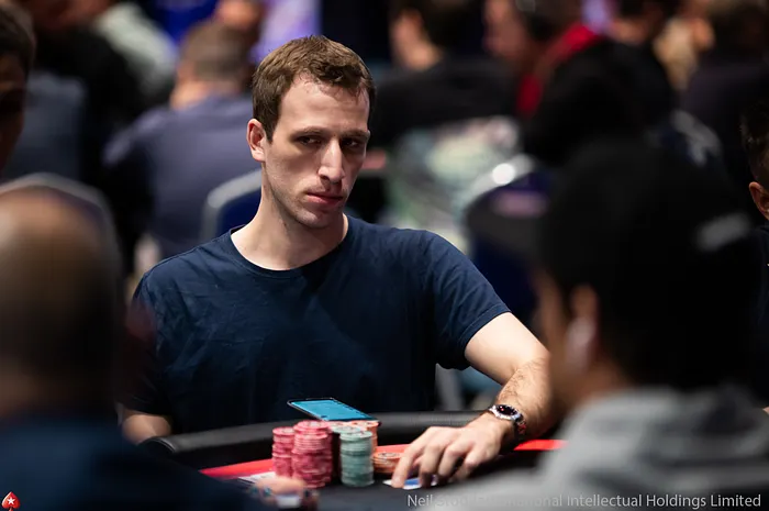 Benny Glaser is grinding no-limit hold'em events at EPT Monte Carlo.