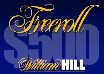 Série de $500 PokerNews Cash Freerolls na William Hill 0001