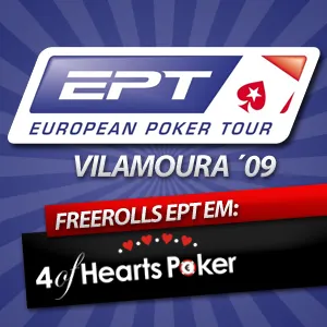 Freerolls EPT Vilamoura na 4 of Hearts Poker! 0001