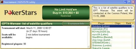 Cantinho Poker em Português 129