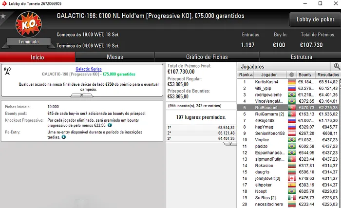 Galactic Series PokerStars