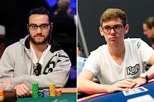 Chad Power (left) and Fedor Holz (right)