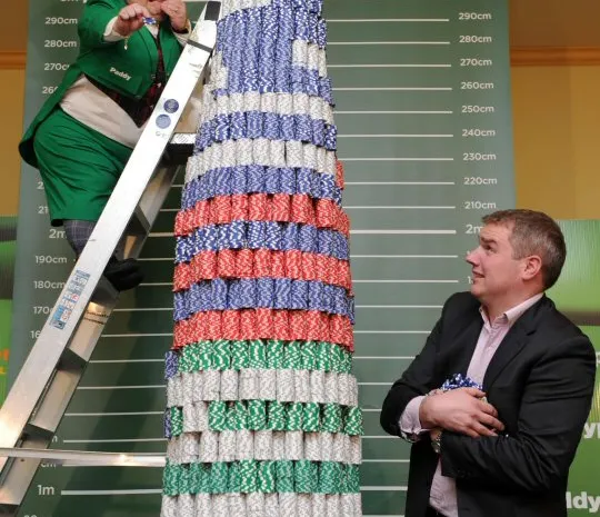 World's Largest Chip Stack