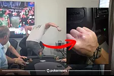 Maurice Hawkins Poker Fight