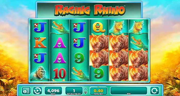 raging rhino slot