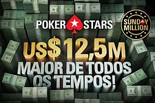 14º aniversário do Sunday Milliom - US$ 12,5 milhões garantidos!