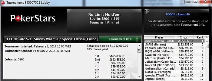 Duas Mesas Finais para o Brasil no TCOOP! 101