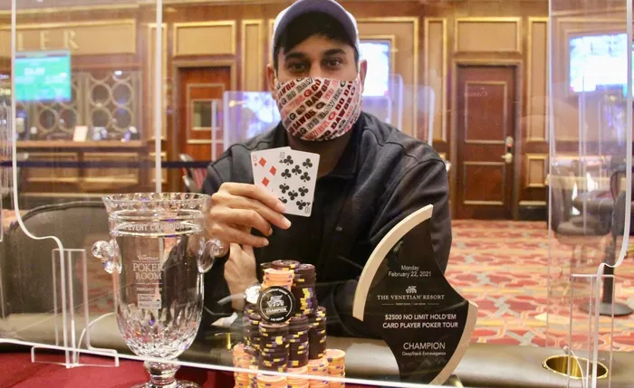 Ankush Mandavia hit a big live score for the first time in over a year.