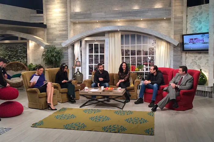 Duhamel, Scott and Effel Promote Poker Live on Georgia's National TV