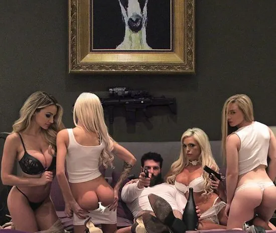 Dan Bilzerian parodié par une Youtubeuse 0001