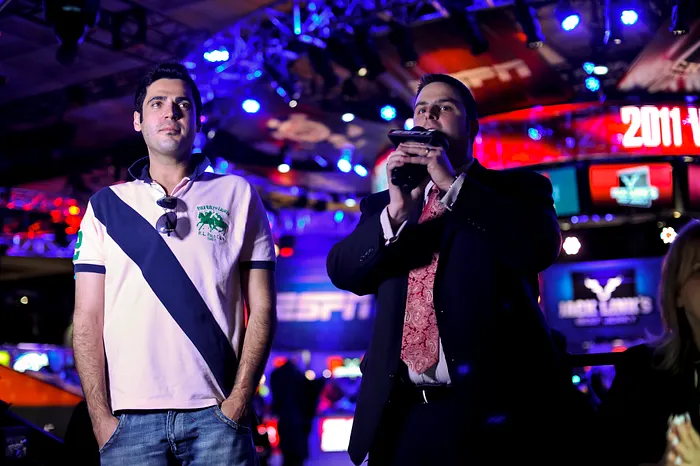 Reza Kashani is the 2011 WSOP "Money Bubble Boy"