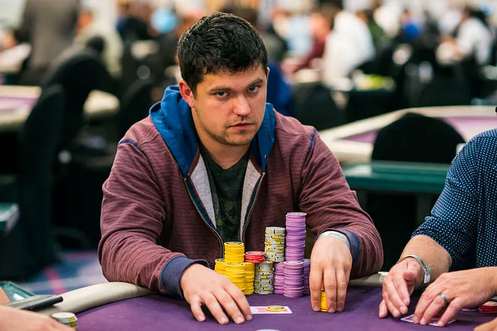 Cody Slaubaugh Bags Day 1 Overall Chip Lead at WPT Legends of Poker 101