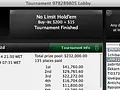 Nandinhojah 3º no Sunday Million (3k), Alê Gomes 4º no Sunday 0 & Mais 108