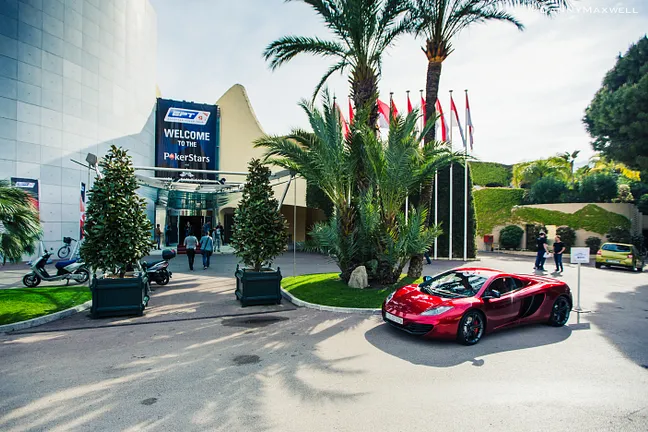 McLaren parked outside the Monte-Carlo® Casino