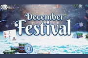 Freeroll Frenzy! Win Prizes in the 888poker December Festival