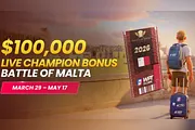 There's a $100,000 Reasons To Win a Battle of Malta Package on WPT Global