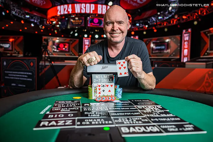 John Hennigan Wins 7th WSOP Bracelet