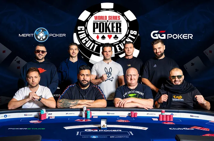 Mesa Final do WSOP SUPER CIRCUIT MAIN EVENT