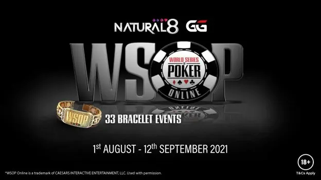 Natural8 WSOP Online Exclusive Offers