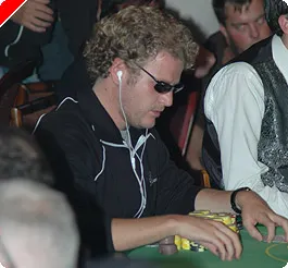 EPT Pokerstars Barcelone  2006- Le Français David Layani chip leader 0001