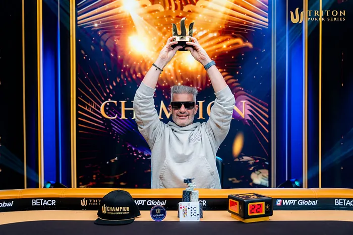 Nacho Barbero campeão Triton Montenegro