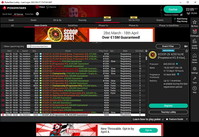 scoop 2021 pokerstars portugal