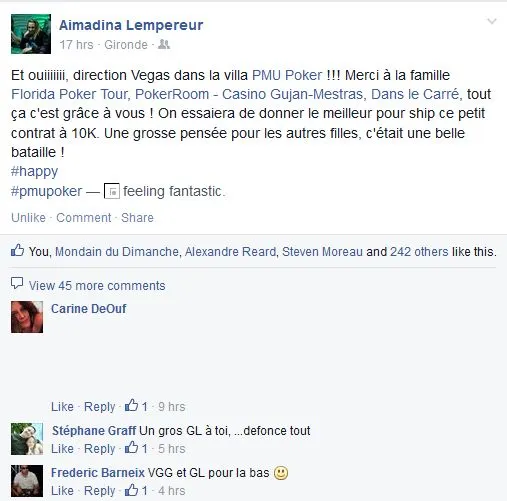 Vegas Dream Casting Poker Ladies : Caro Bozzolo rejoint Aima Lempereur dans la villa 101