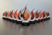 Lithuanian Online Poker Championship Trophies