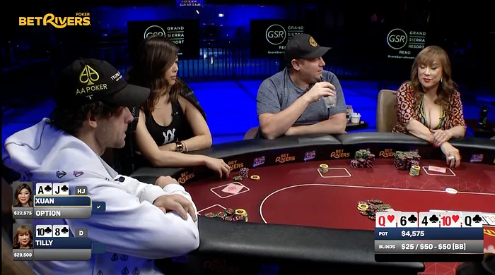 Jennifer Tilly Continues to Roll Over Competition on Hellmuth's Home Game 105