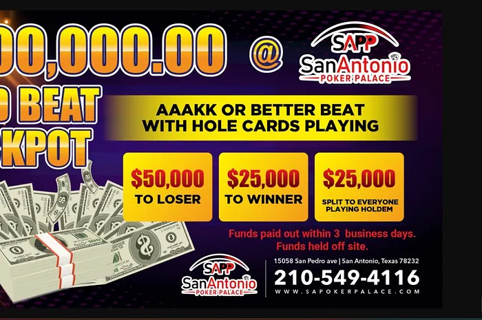 texas poker bad beat jackpot