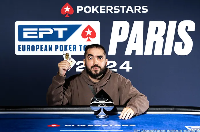João Sydens é o primeiro campeão do EPT Paris 2024