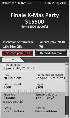 Winamax Poker X-Mas Party : Package EPT 8.500€ à 21H00 101