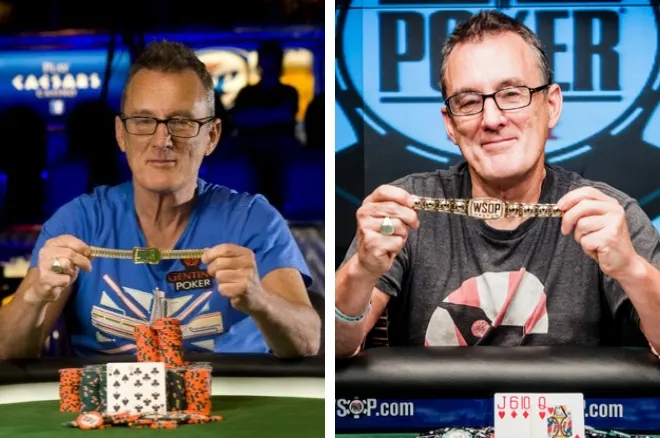 Barny Boatman WSOP bracelets 2013 and 2015