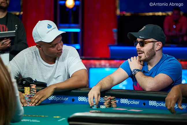 Phil Ivey and Dan Smith