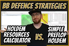 Big Blind Defense - Holdem Resources Calculator vs. Simple Preflop Holdem