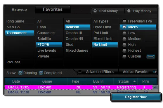 Full Tilt Poker : MiniFTOPS XIV à partir du 9 décembre 103
