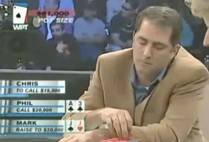 Phil Gordon in the 2004 WPT Bay 101 Shooting Star Championship