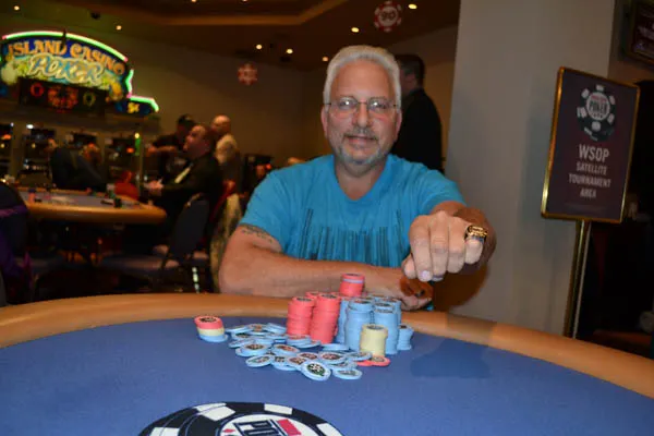 Kevin Balsman, winner of Event #3.