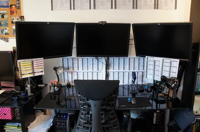 Le poste de commande d'André Coïmbra