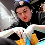 Asher Conniff on Day 2 of the Event #8 at the 2014 Borgata Winter Poker Open