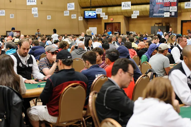 Players in the Pavilion Room