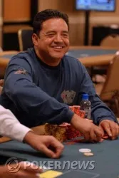 Luis Velador, Playing in Event #32 where he won his first WSOP bracelet