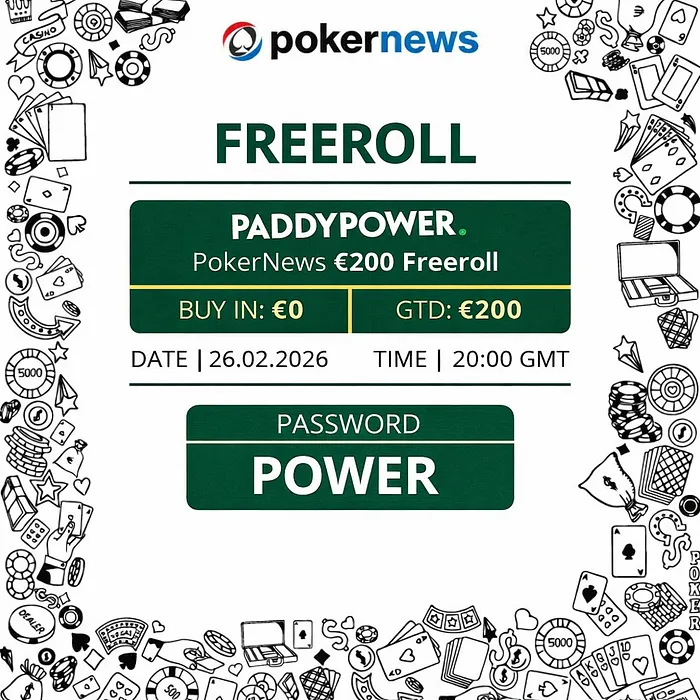 PokerNews PaddyPower Freeroll