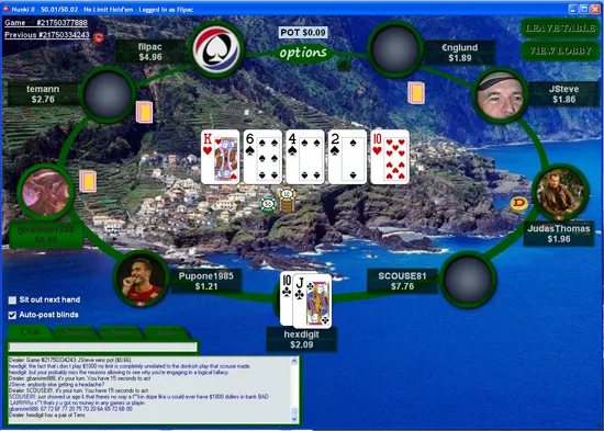 Background Mesas Nas Salas de Poker – Logo PT.PokerNews Grátis 101