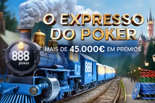 Promoção de freerolls "Expresso do Poker" na 888poker