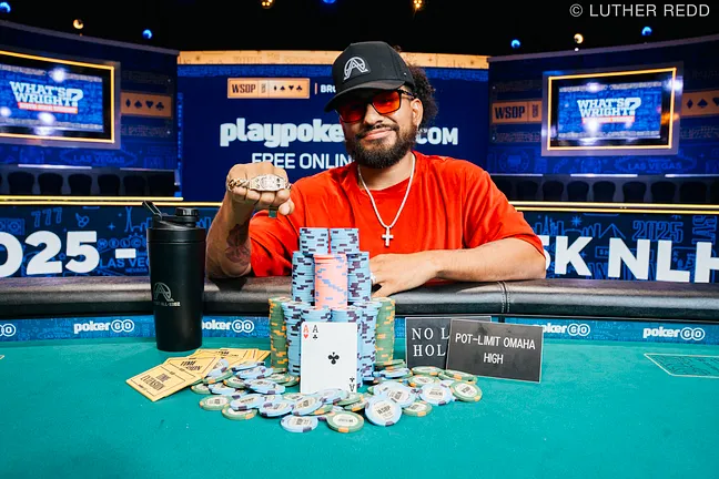 Lou Garza - Winner - Event #14: $25,000 High Roller PLO/NLH Mixed