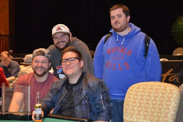 Andy Spears, Bradley Jansen, Zach Donovan and Phong Nguyen Chop