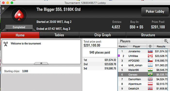 Casatti,michasampa & JUSTINO Forarram no PokerStars 104